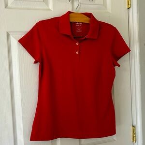 Adidas golf women climalite shirt euc